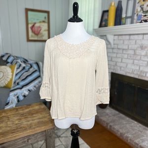 Jolt floral lace blouse